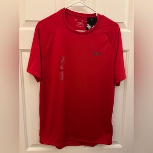 Under Armour Men's Vibrant Red Short Sleeve Tee